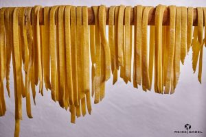 Selbstgemachte Bandnudeln