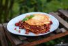 Selbstgemachte Lasagne