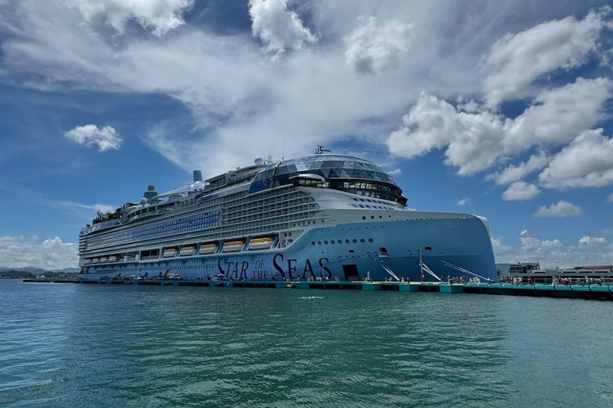 Star of the Seas Reisebericht - Star of the Seas im Hafen