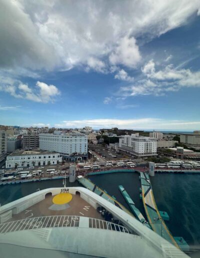 San Juan Puerto Rico Kreuzfahrt - Star of the Seas an der Pier